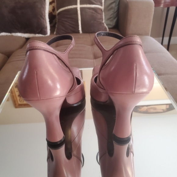 💯 Prada Vero Cuoio Ankle Strap Heels - Picture 4 of 16